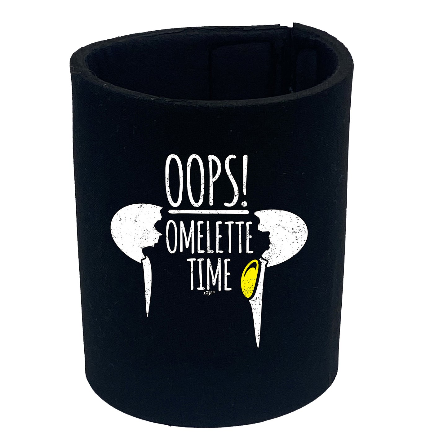 Oops Omelette Time - Funny Stubby Holder