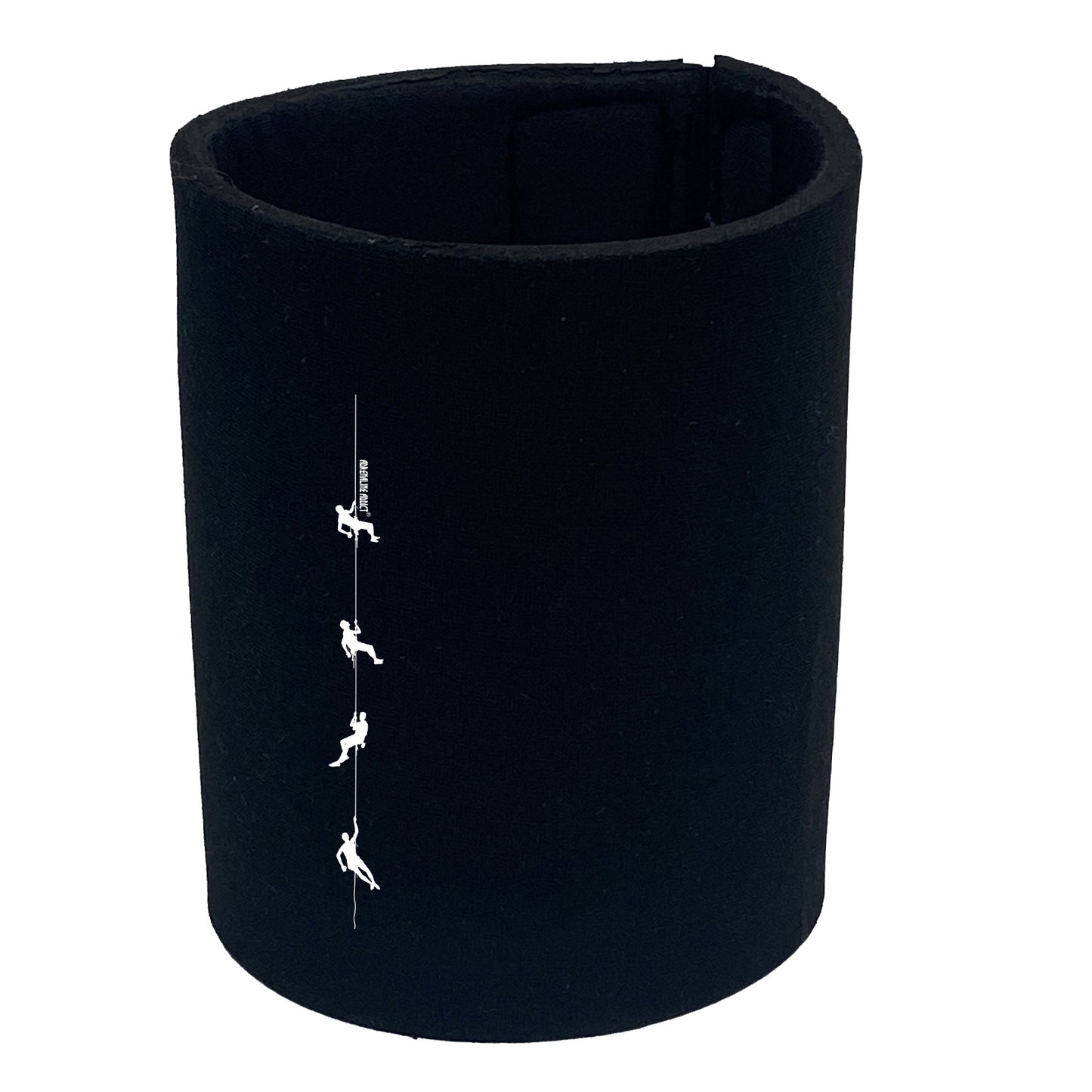 Aa Climbers On Rope Attn Needed - Funny Stubby Holder