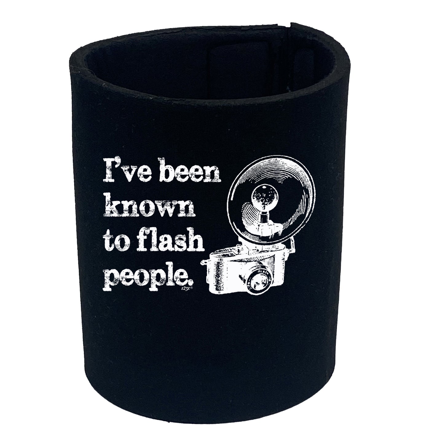 Ive Been Known To Flash People White - Funny Stubby Holder