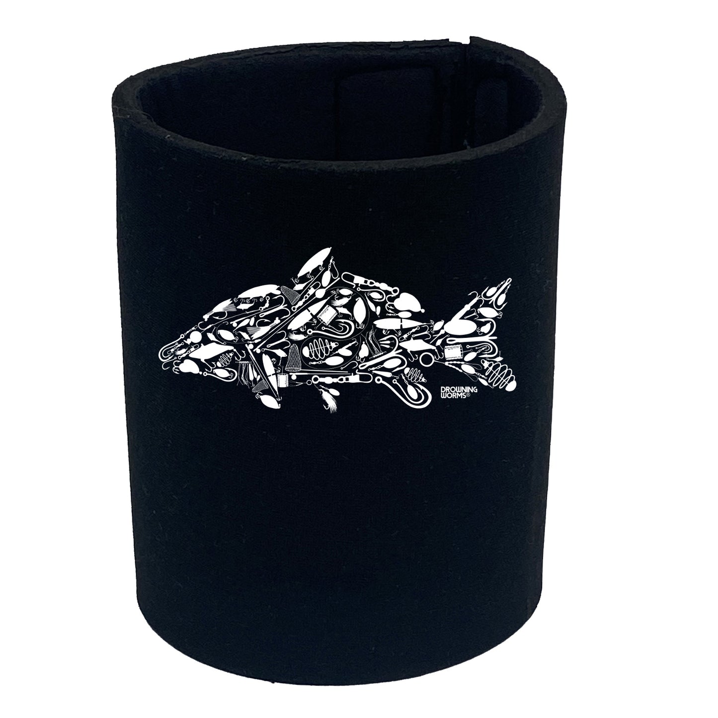 Dw Fishing Hook Carp - Funny Stubby Holder
