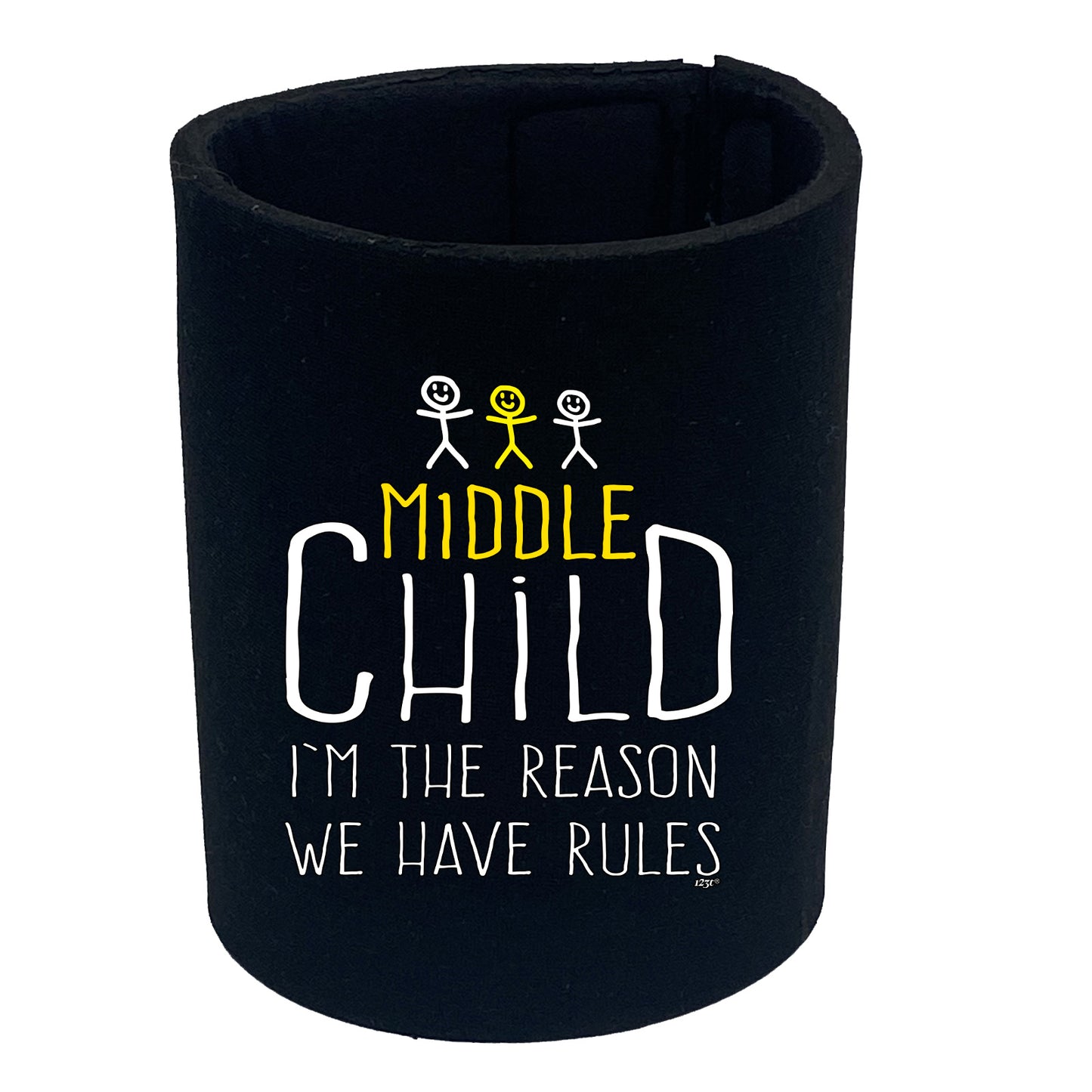 Middle Child 3 The Reason We Have Rules - Funny Stubby Holder