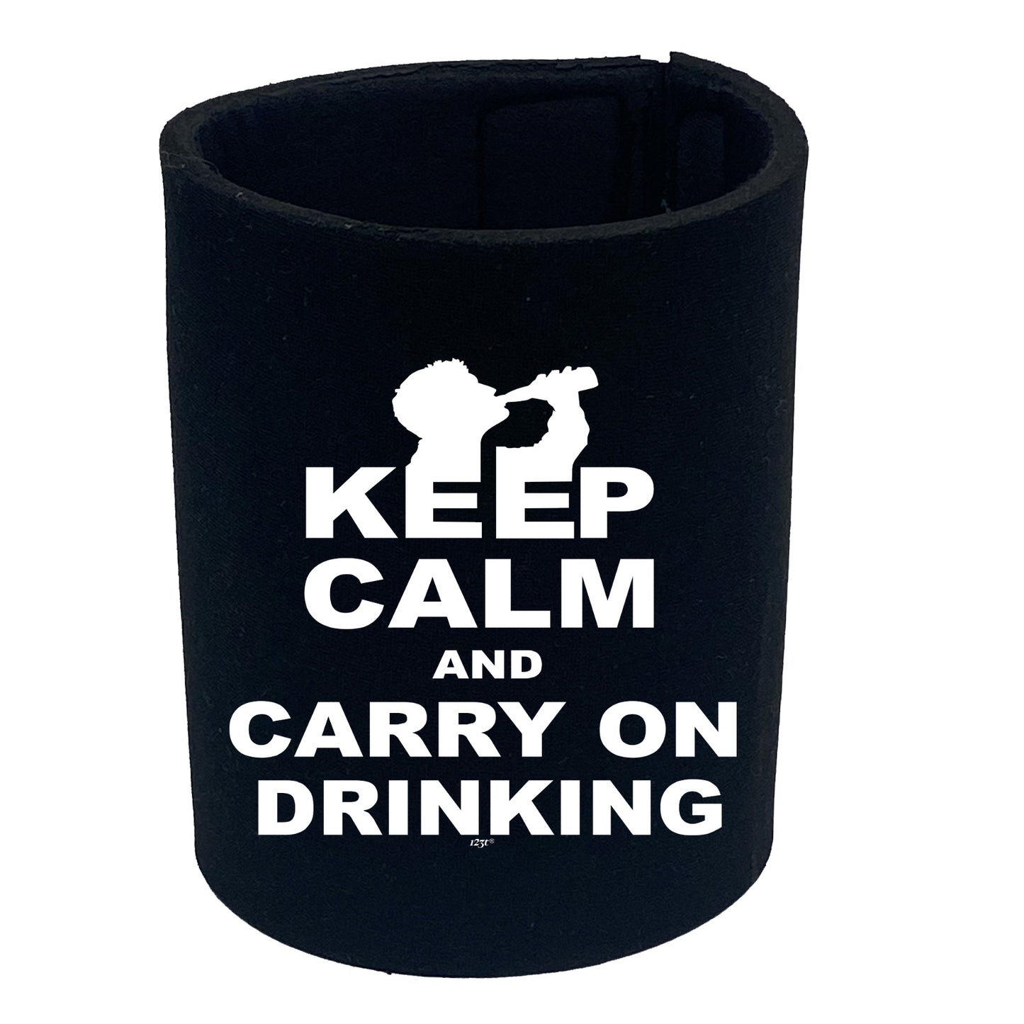 Keep Calm And Carry On Drinking - Funny Stubby Holder
