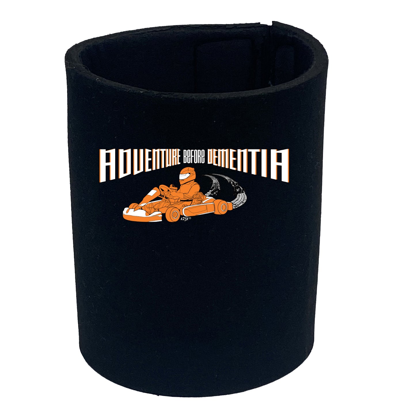 Go Kart Adventure Before - Funny Stubby Holder