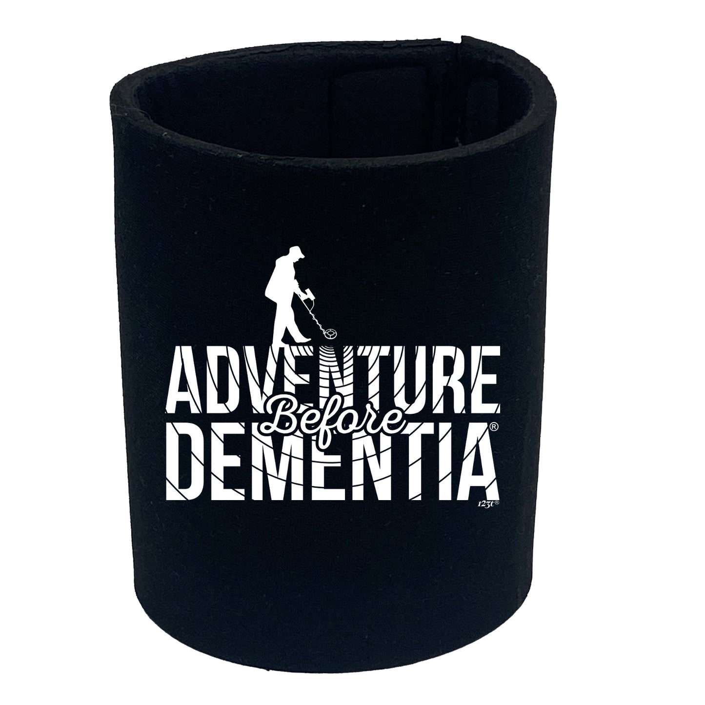 Metal Detector Adventure Before - Funny Stubby Holder