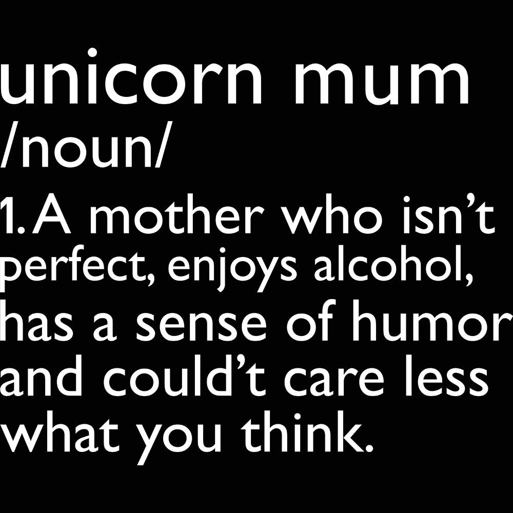 Unicorn Mum Noun Mother Mothers Day - Mens 123t Funny T-Shirt Tshirts