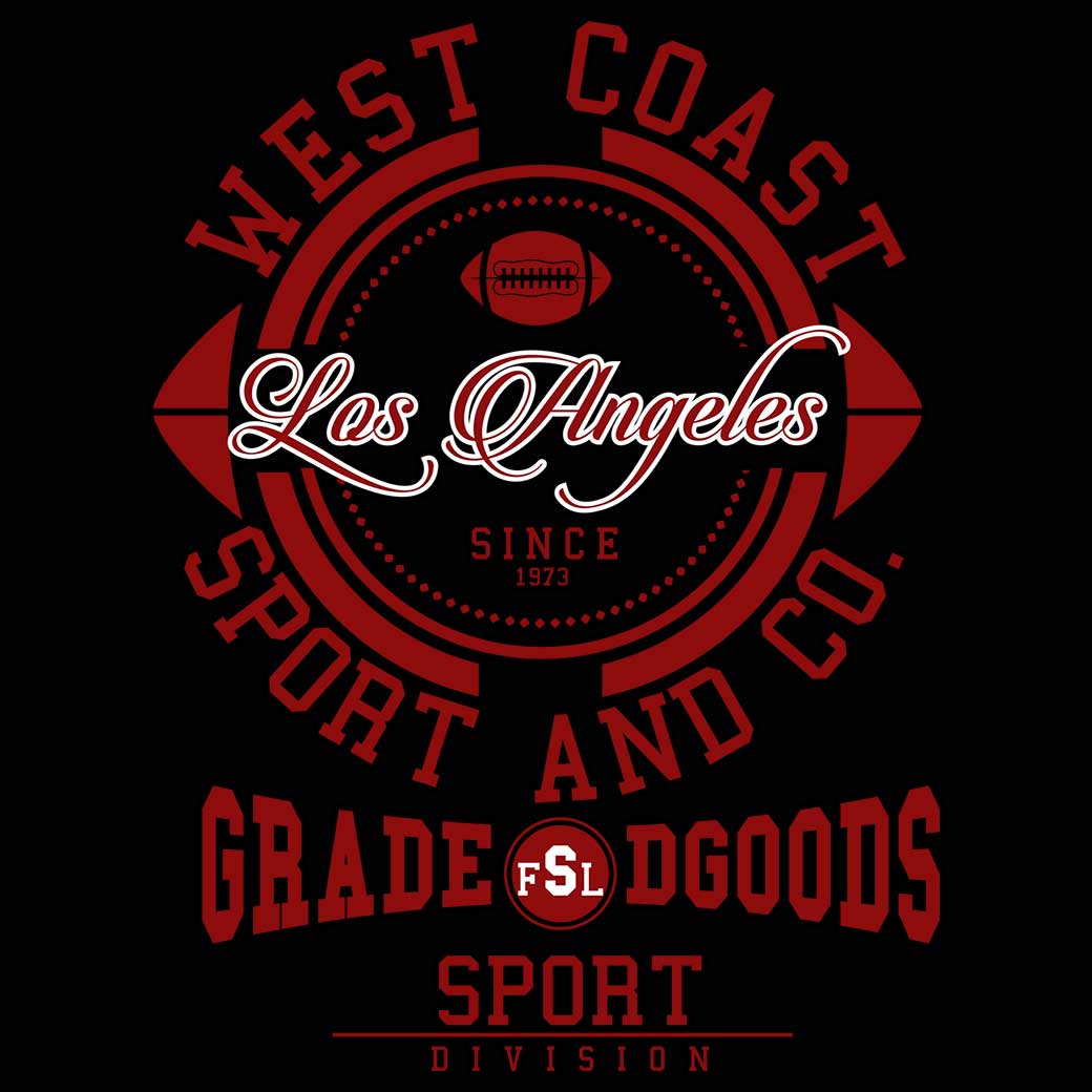 West Coast Los Angeles Since 1973 - Mens 123t Funny T-Shirt Tshirts
