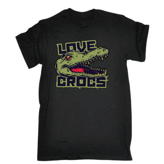 Love Croc Fashion Crocodile - Mens Funny T-Shirt Tshirts