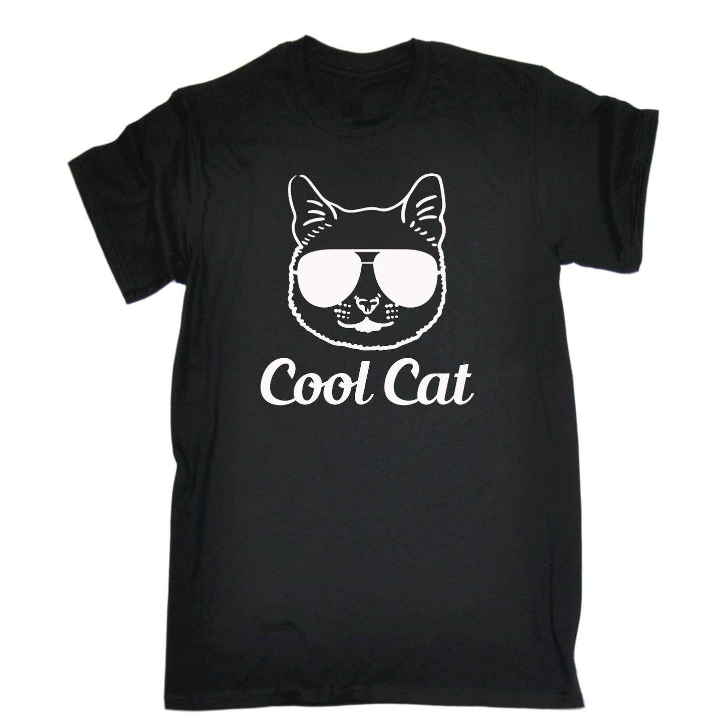 Cool Cat Kitten Pussy Cats - Mens Funny T-Shirt Tshirts