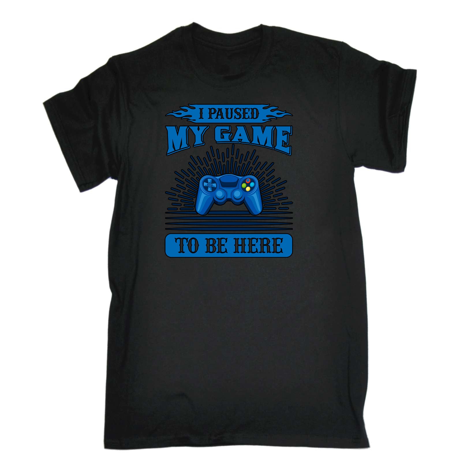 I Paused The Game To Be Here - Mens Funny T-Shirt Tshirts