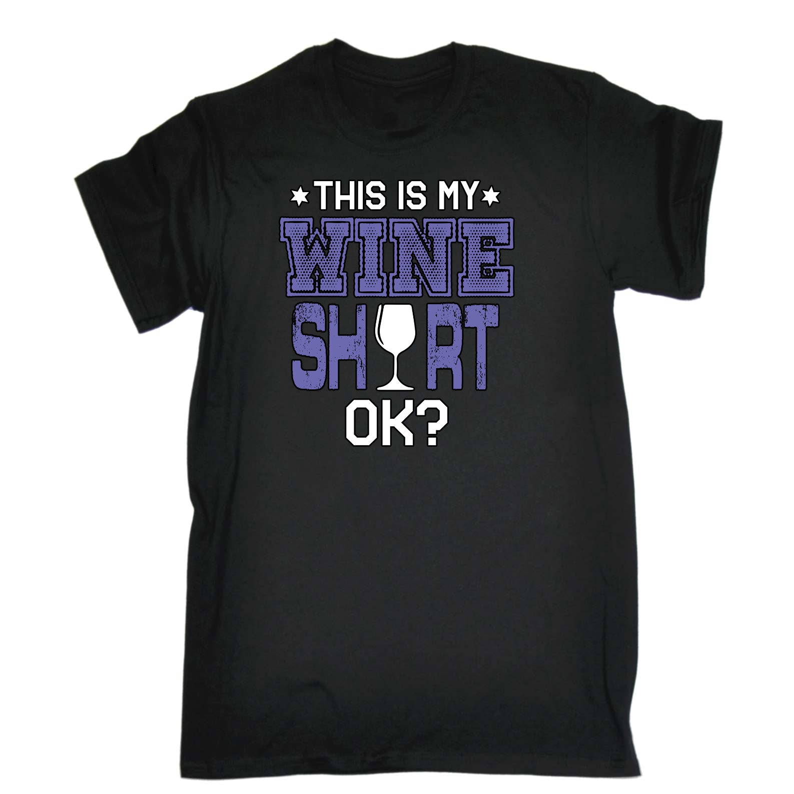 This Is My Wine Shirt Alcohol - Mens Funny T-Shirt Tshirts