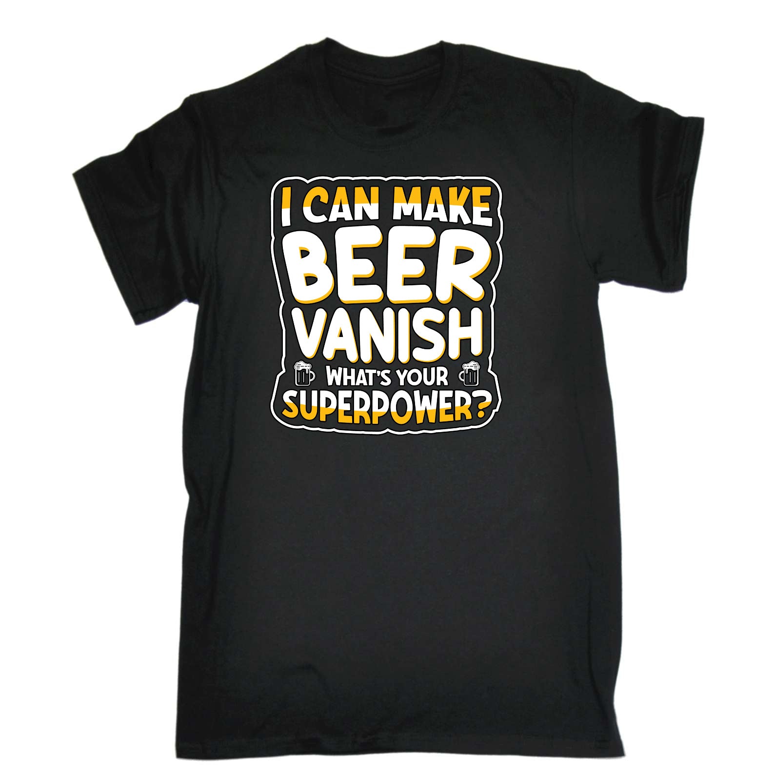 Can Make Beer Vanish Whats Your Superpower Alcohol - Mens Funny T-Shirt Tshirts