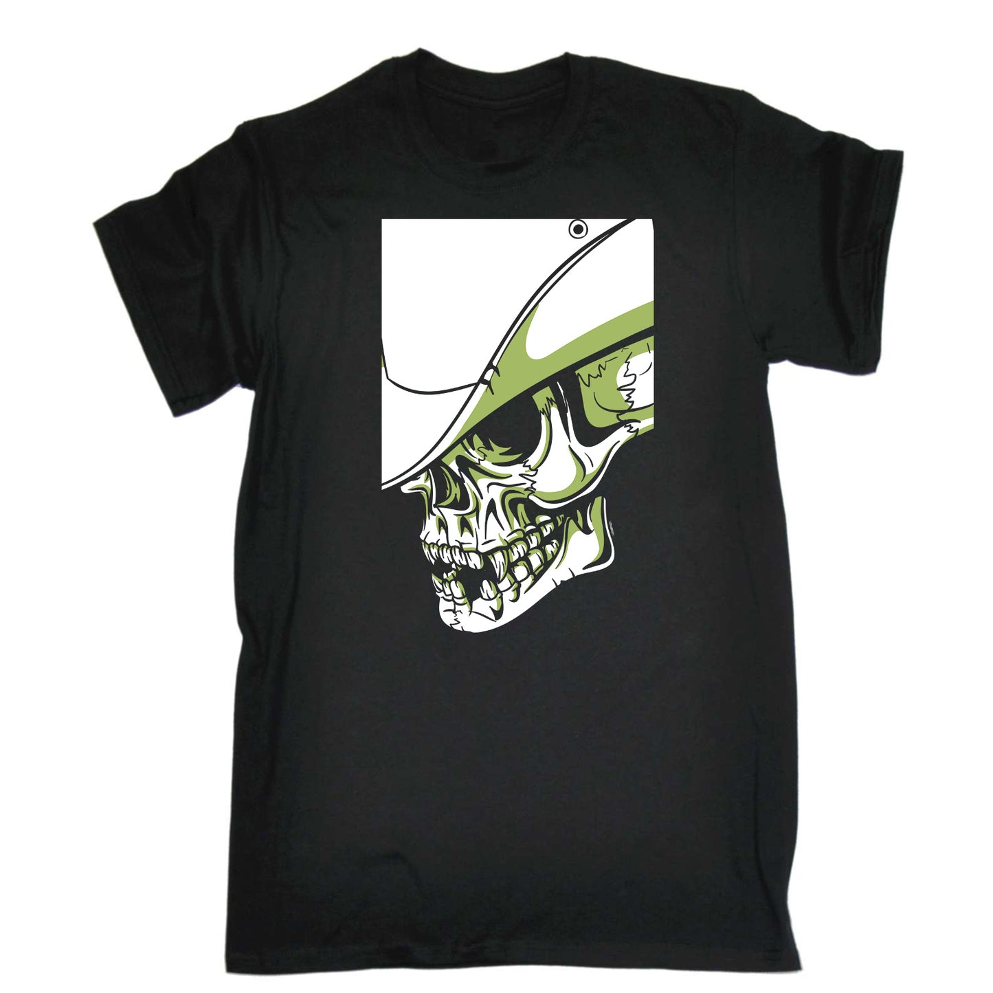Cowboy Skull Fashion - Mens Funny T-Shirt Tshirts