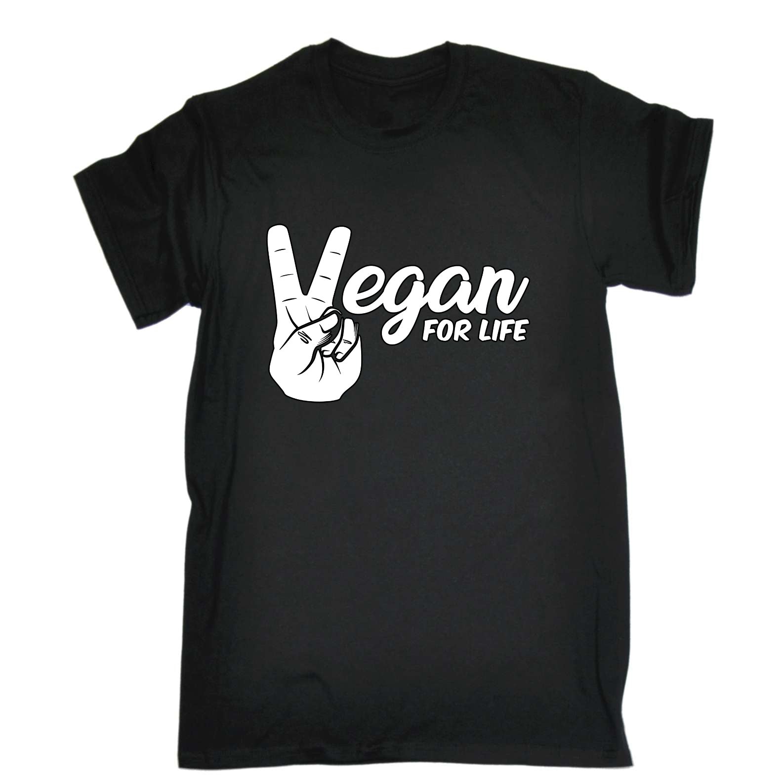 Vegan For Life Food - Mens Funny T-Shirt Tshirts