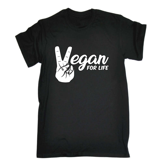 Vegan For Life Food - Mens Funny T-Shirt Tshirts