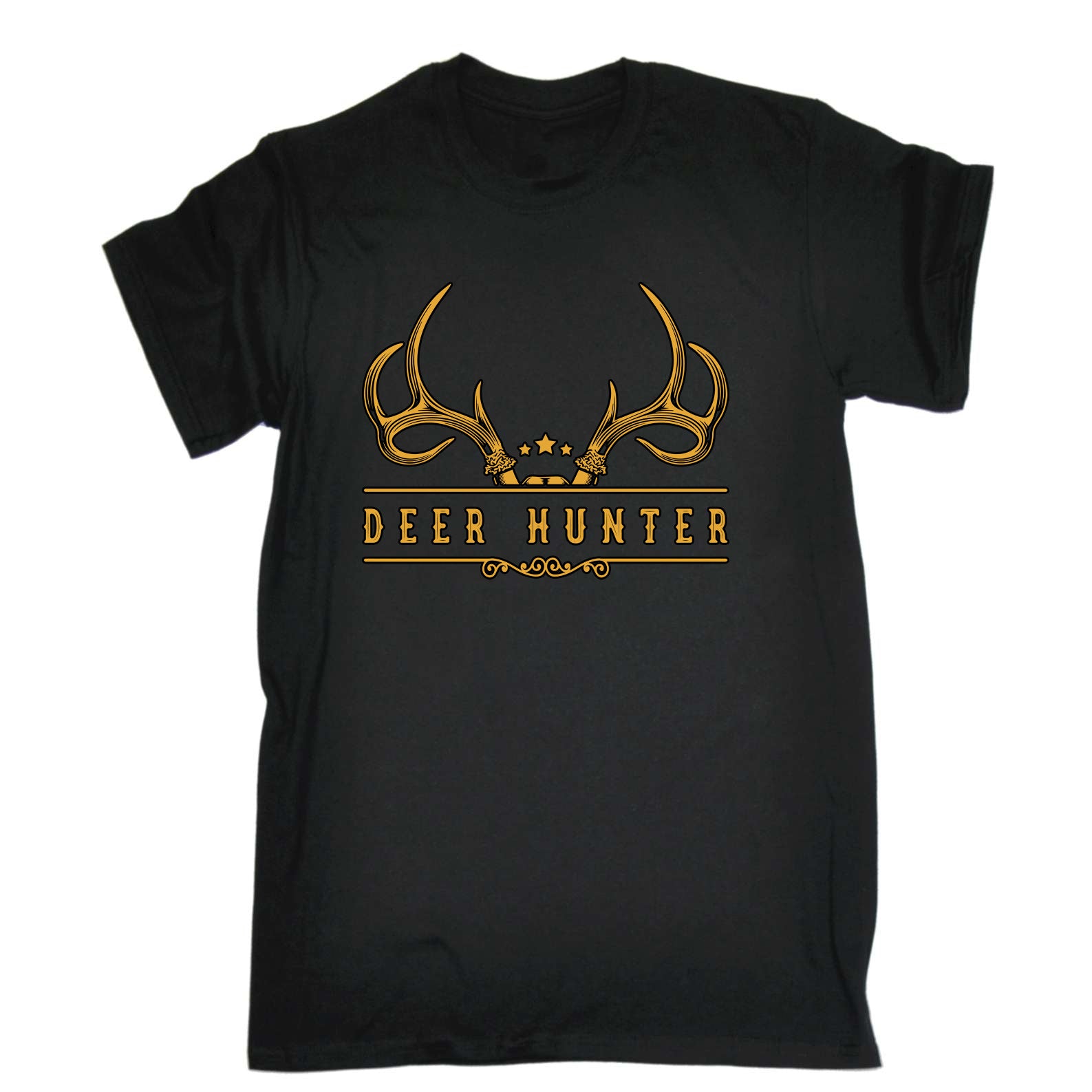 Deer Hunter Hunting - Mens Funny T-Shirt Tshirts