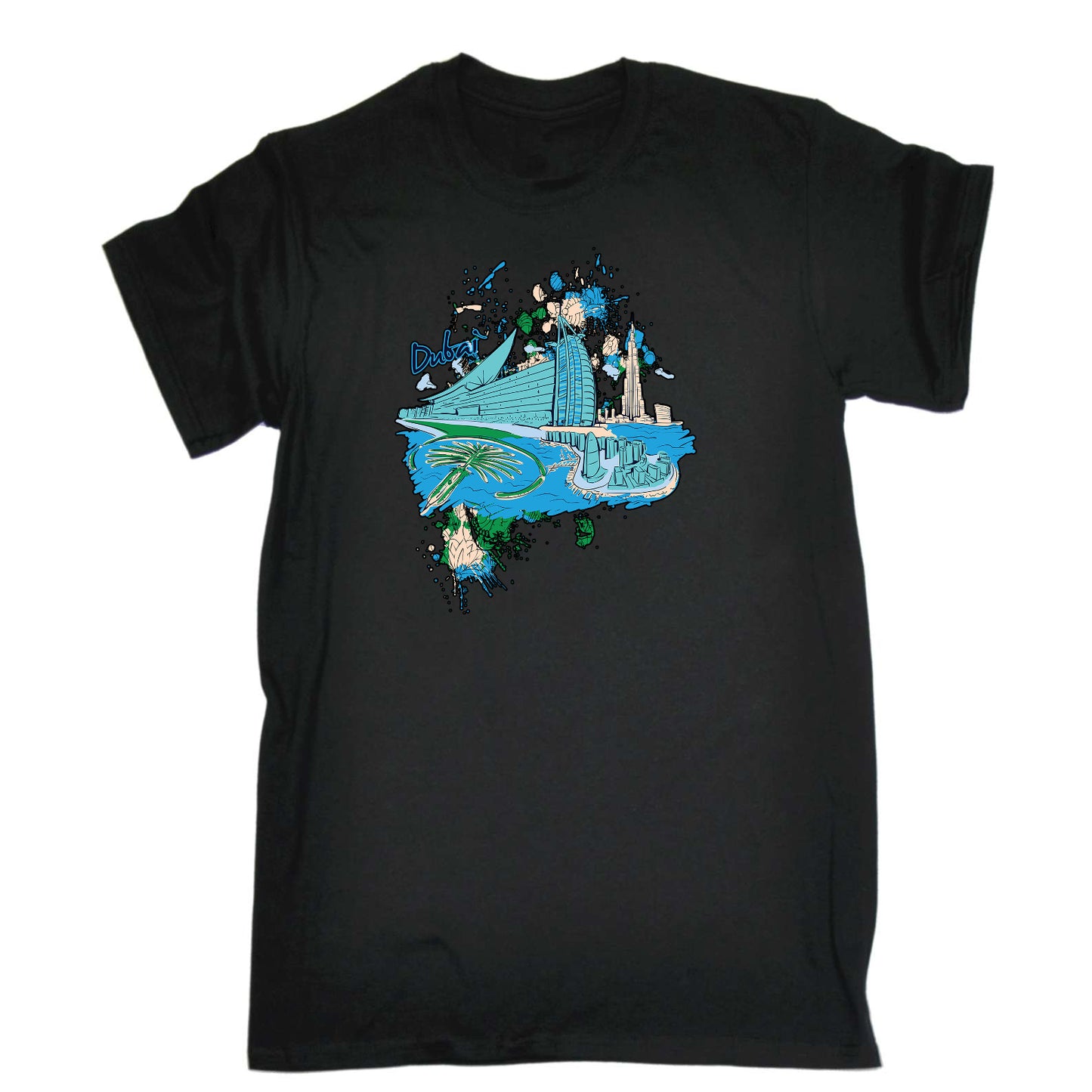 Dubai - Mens Funny T-Shirt Tshirts