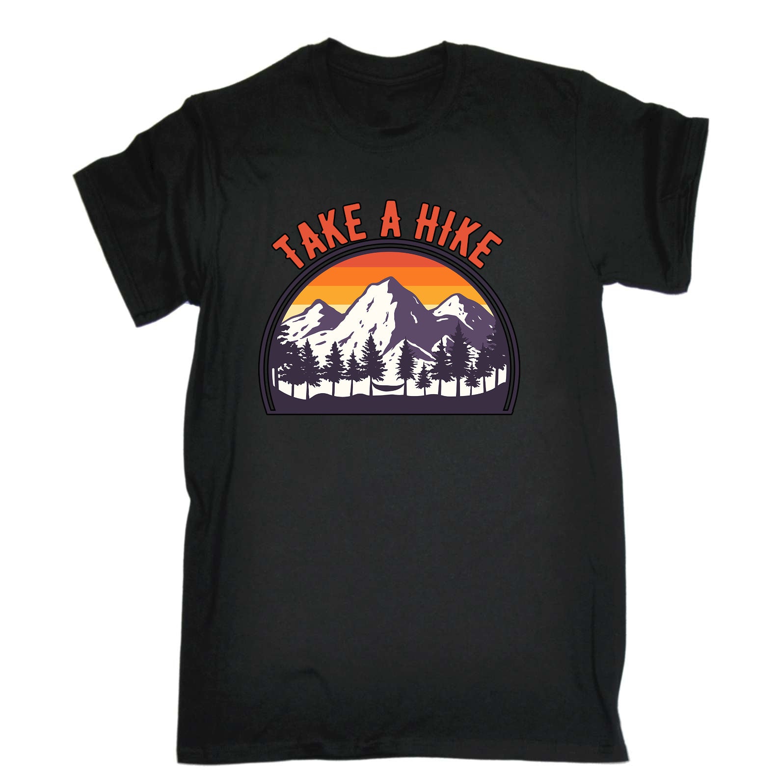 Take A Hike Hiking - Mens Funny T-Shirt Tshirts
