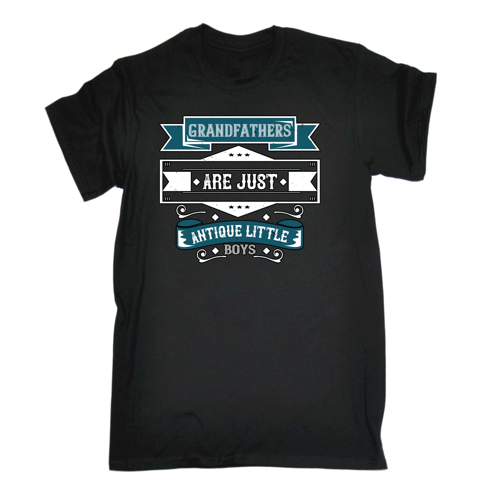Grandfathers Are Just Antique Little Boys - Mens Funny T-Shirt Tshirts