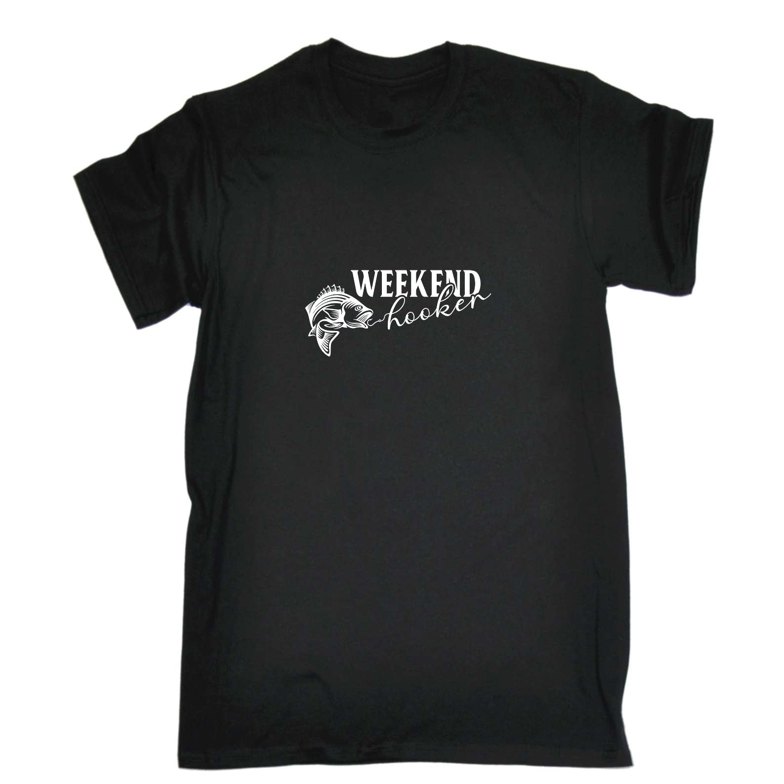 Weekend Hooker Fishing Angling Fish - Mens Funny T-Shirt Tshirts