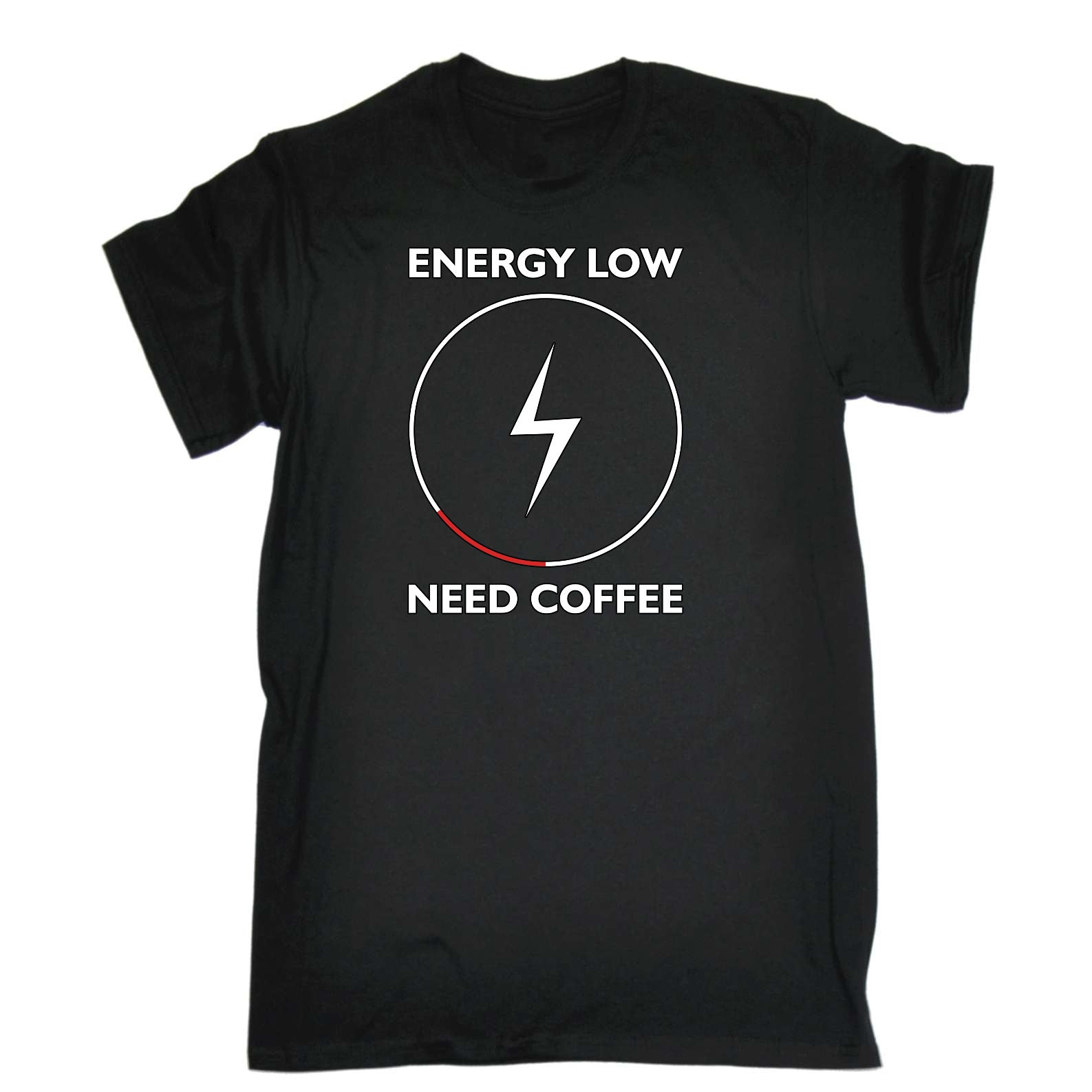 Low Energy Need Coffee - Mens Funny T-Shirt Tshirts