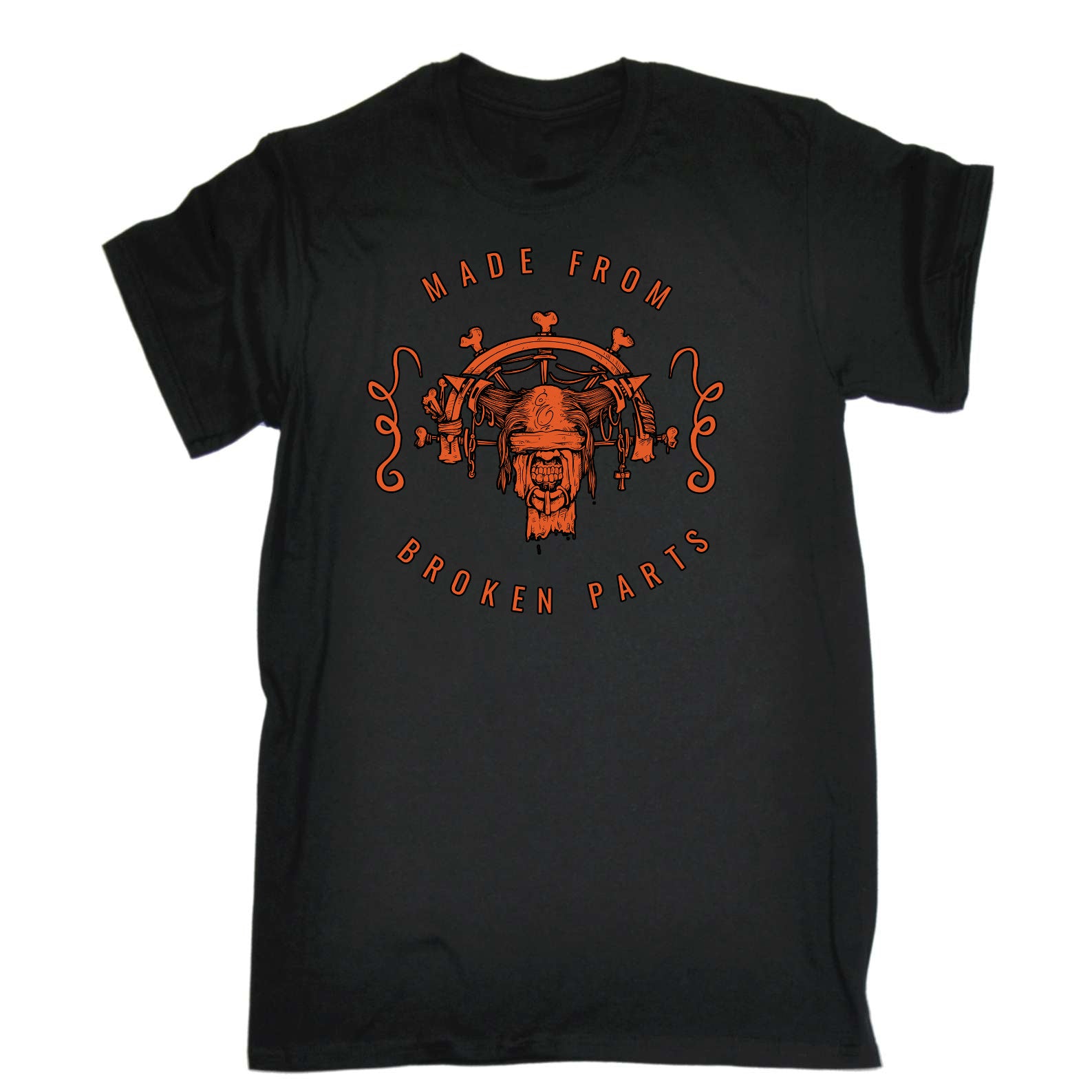 Made From Broken Parts Sailor - Mens Funny T-Shirt Tshirts