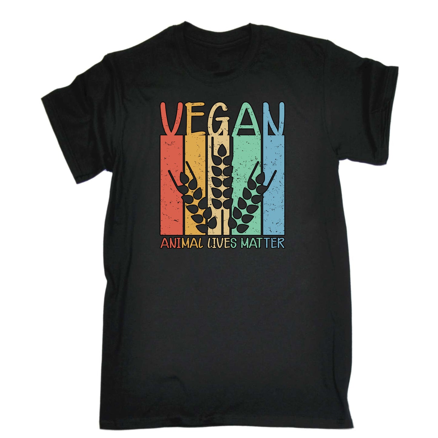 Vegan Animal Lives Matter Food - Mens Funny T-Shirt Tshirts