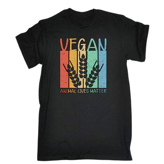 Vegan Animal Lives Matter Food - Mens Funny T-Shirt Tshirts