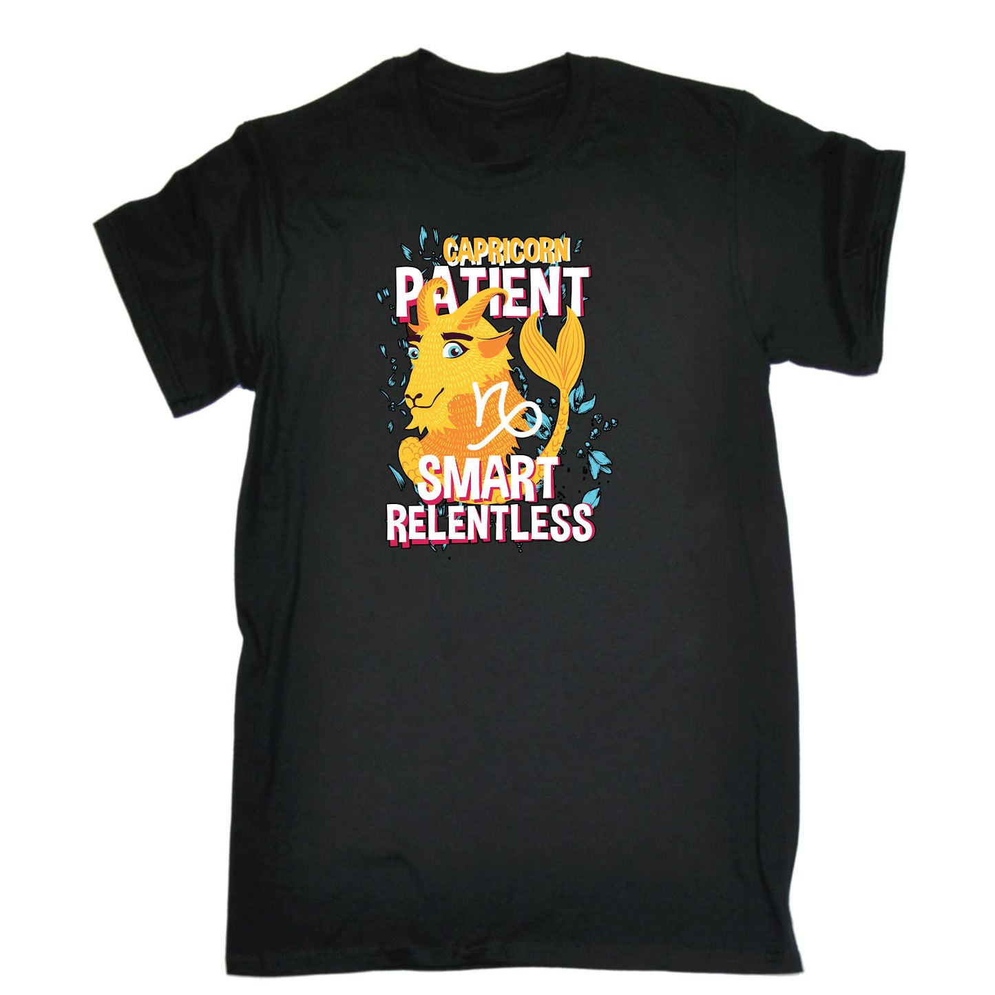 Capricorn Sea Goddess Birthday Patient Smart Relentless - Mens Funny T-Shirt Tshirts