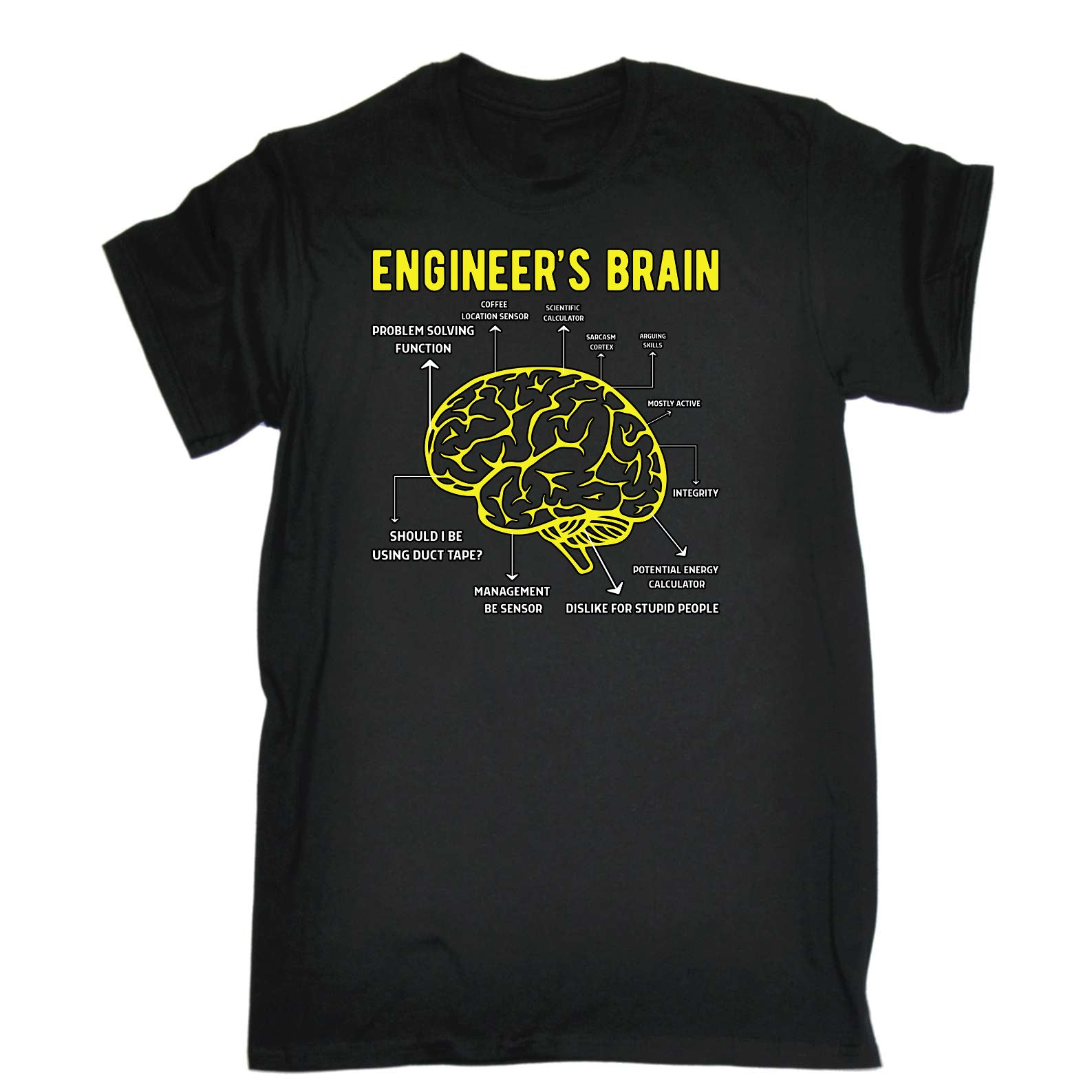 Engineers Brain - Mens Funny T-Shirt Tshirts