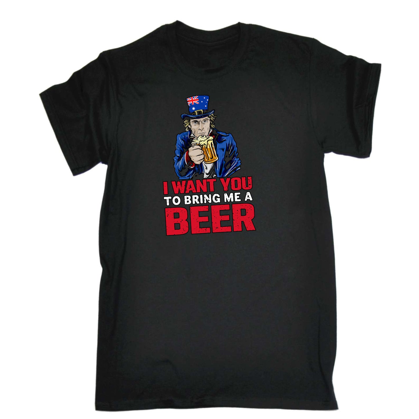 Bring Me Beer - Mens Funny T-Shirt Tshirts