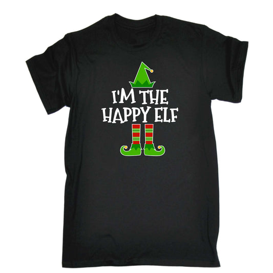 Im The Happy Elf Christmas - Mens Funny T-Shirt Tshirts