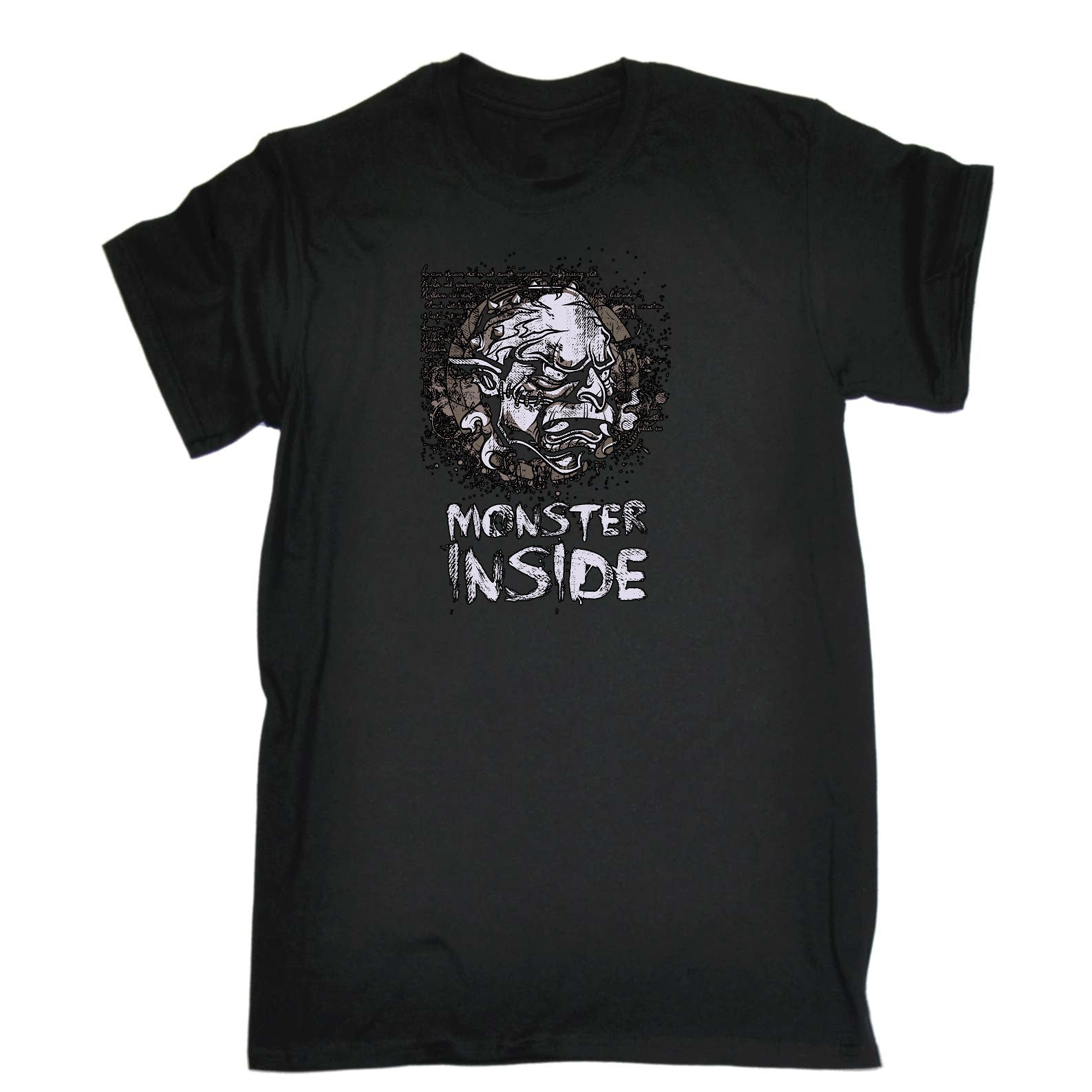 Monster Inside - Mens Funny T-Shirt Tshirts