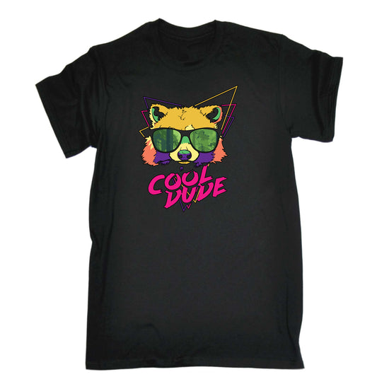 Raccoon Retro Animal - Mens Funny T-Shirt Tshirts