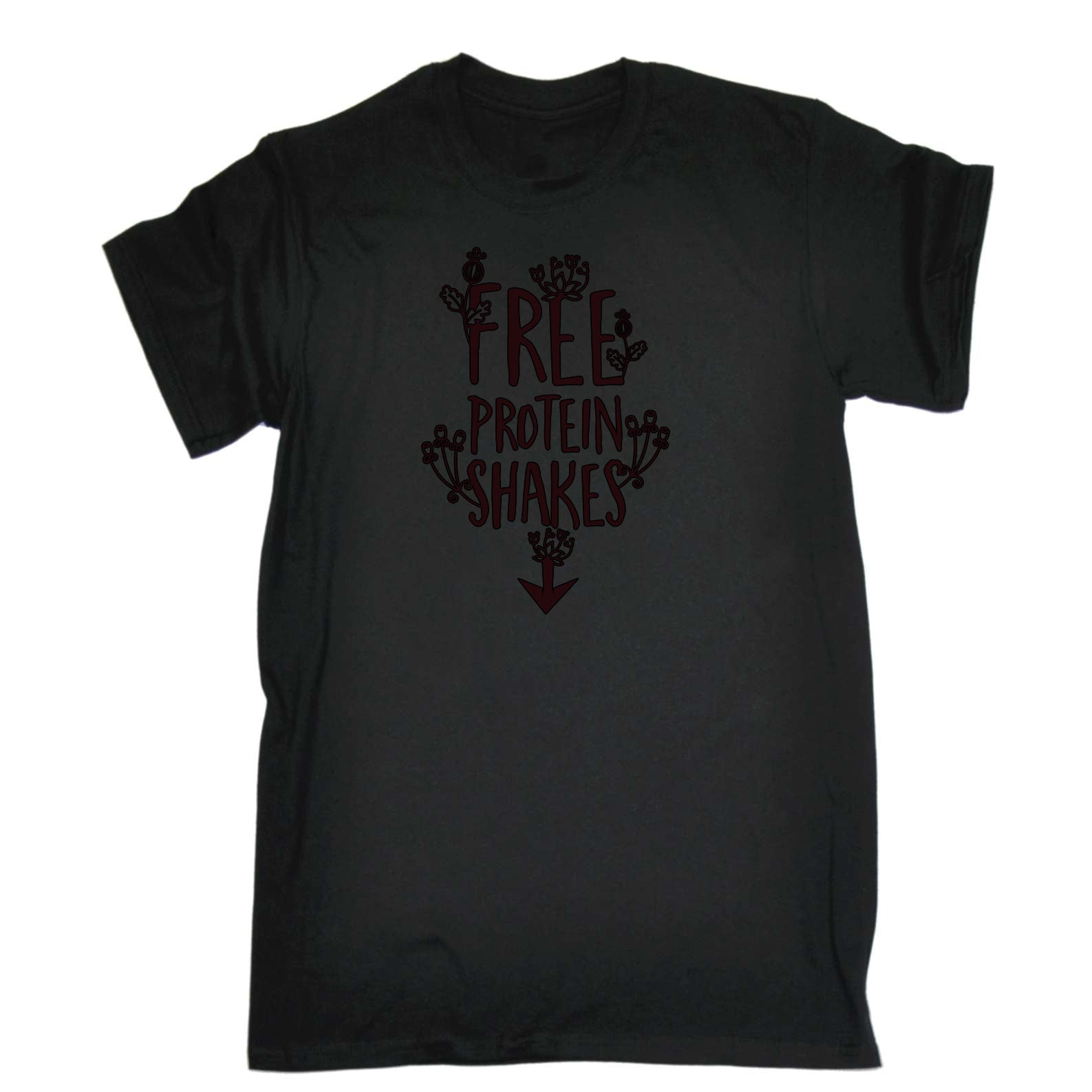 Free Protein Shakes - Mens Funny T-Shirt Tshirts