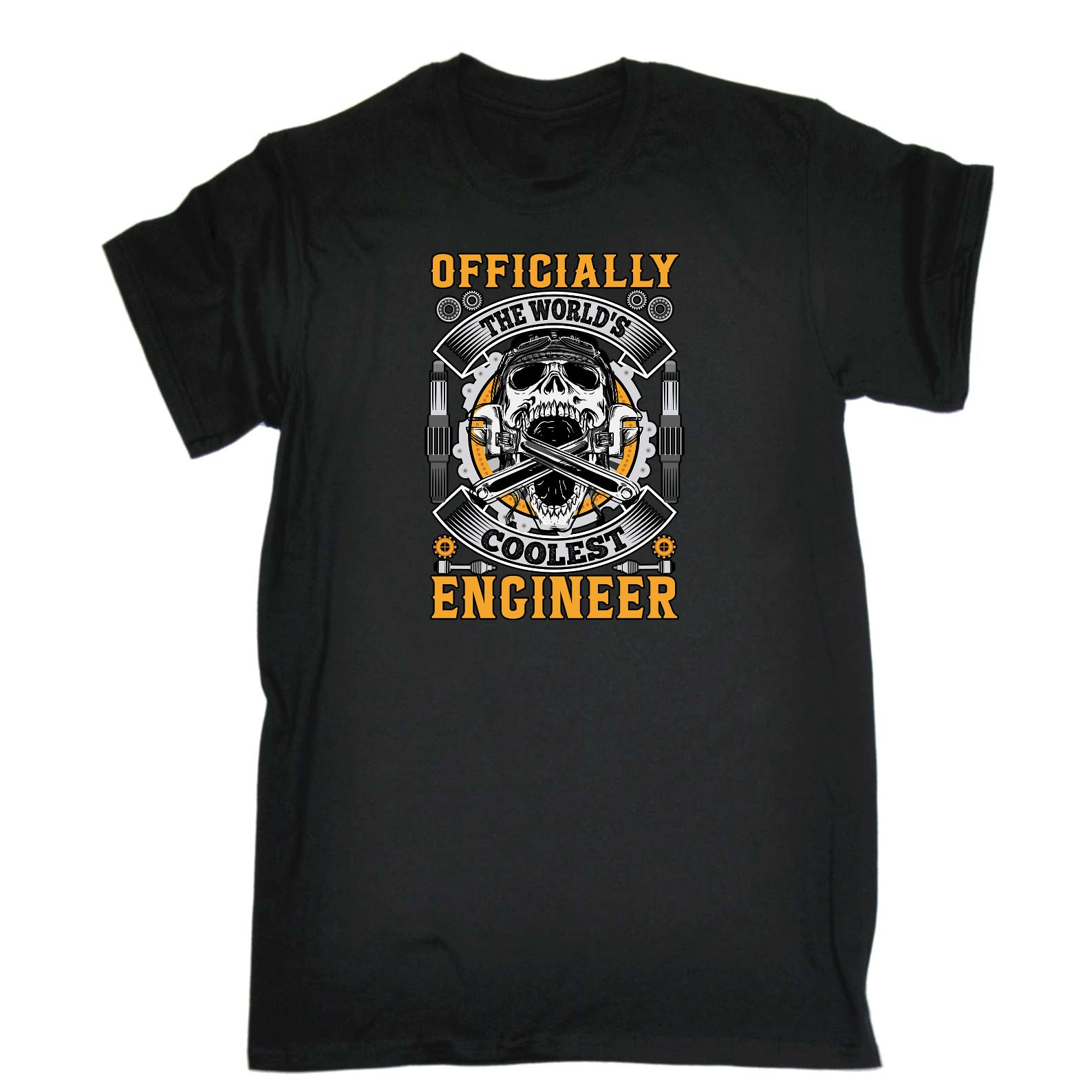 Worlds Coolest Engineer - Mens Funny T-Shirt Tshirts