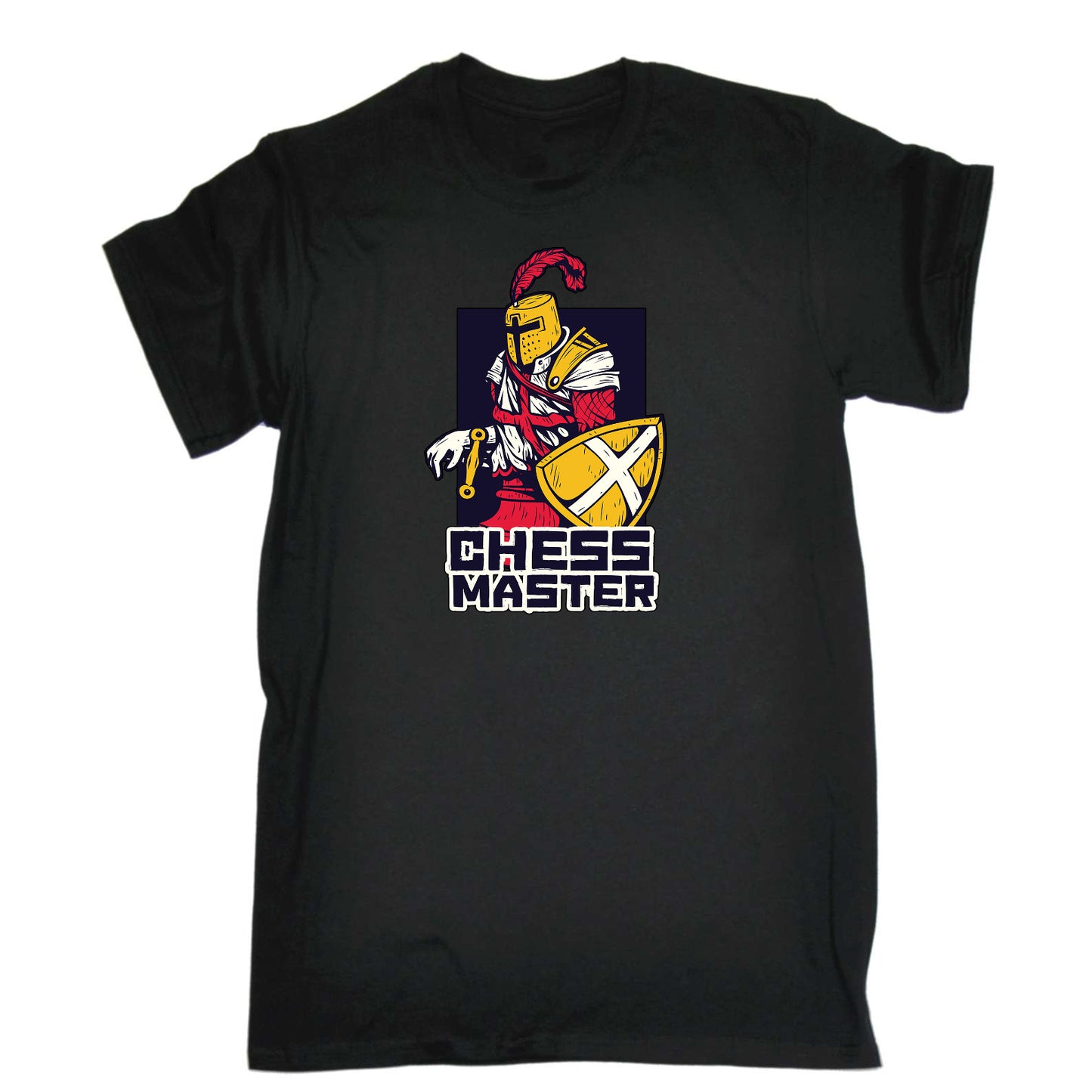 Chess Master Knight - Mens Funny T-Shirt Tshirts