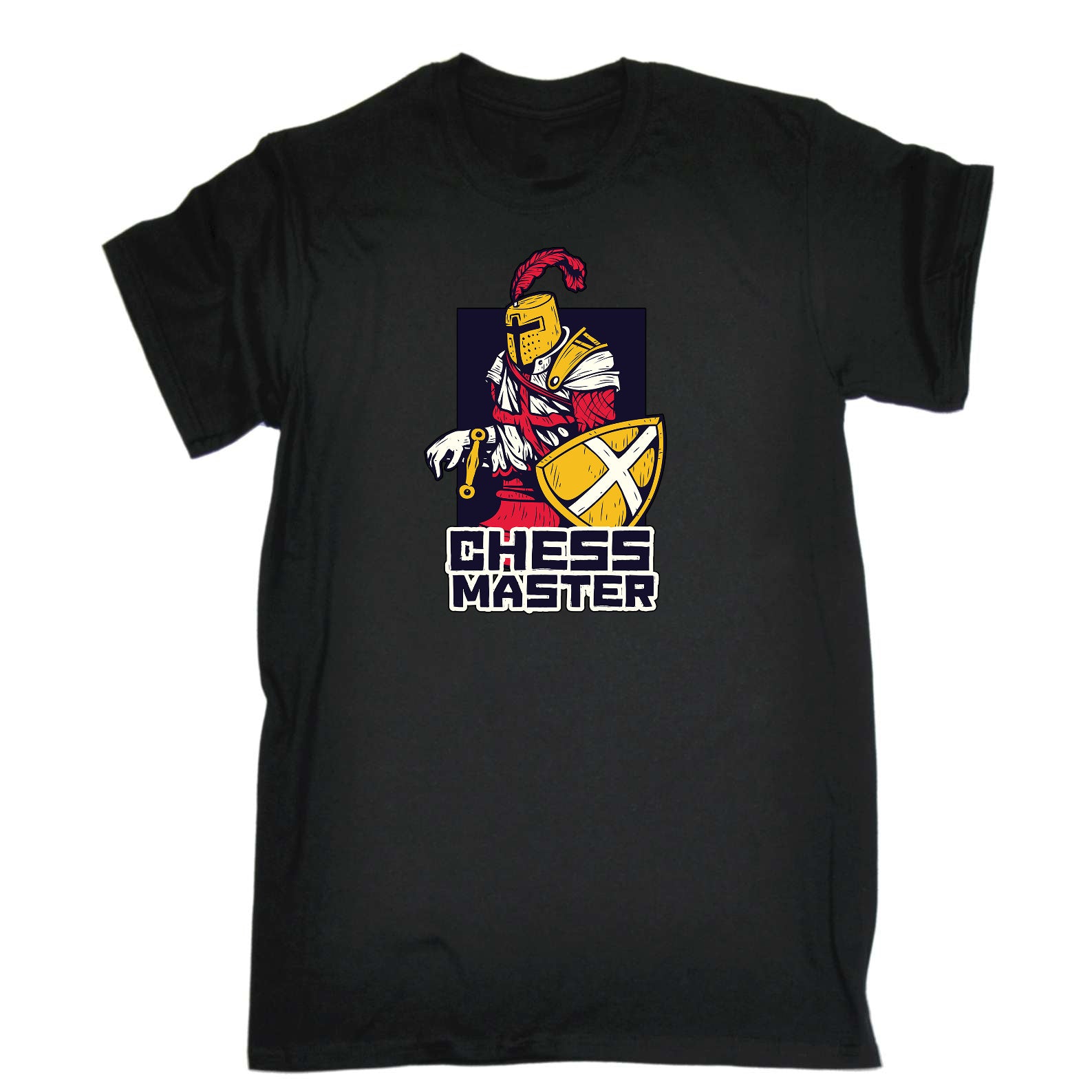 Chess Master Knight - Mens Funny T-Shirt Tshirts