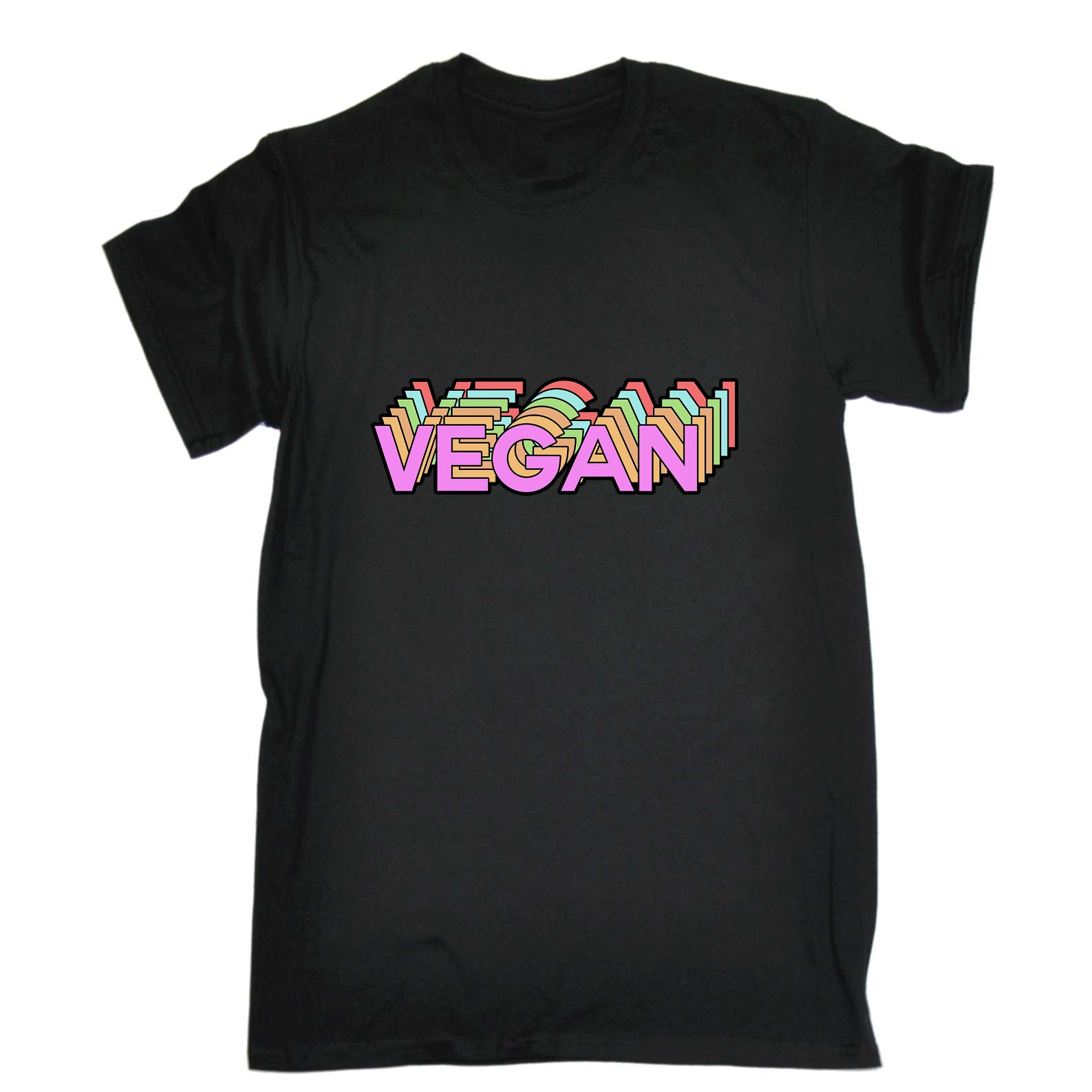 Vegan Graphics Food - Mens Funny T-Shirt Tshirts