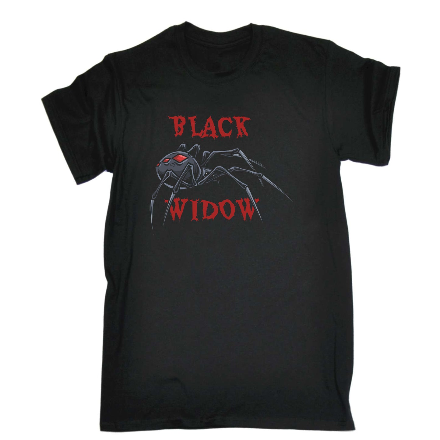 Black Widow Spider - Mens Funny T-Shirt Tshirts