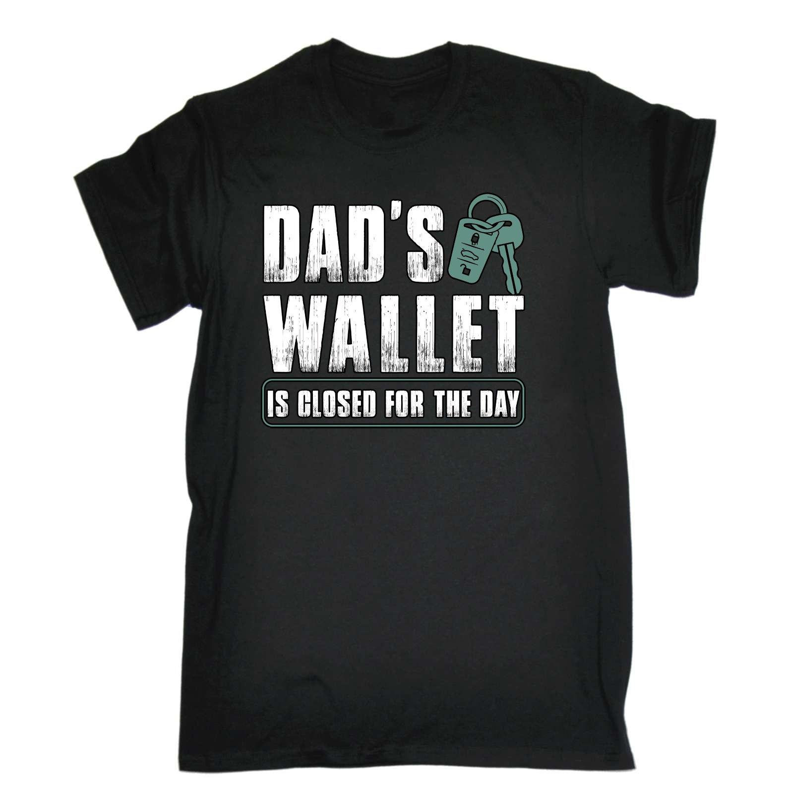 Dads Wallet Is Closed For The Day Dad Father Daddy - Mens Funny T-Shirt Tshirts