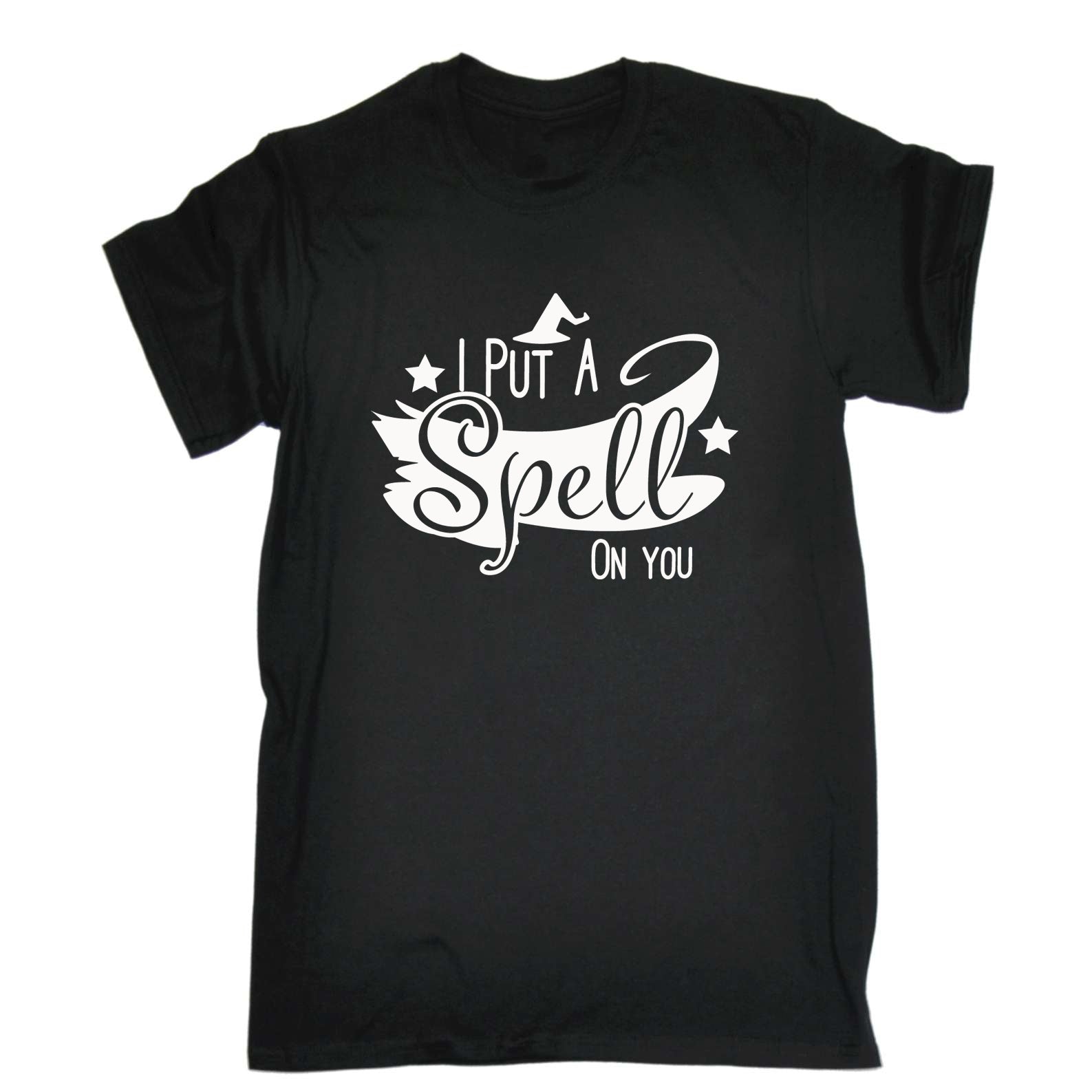 I Put A Spell On You Halloween - Mens Funny T-Shirt Tshirts