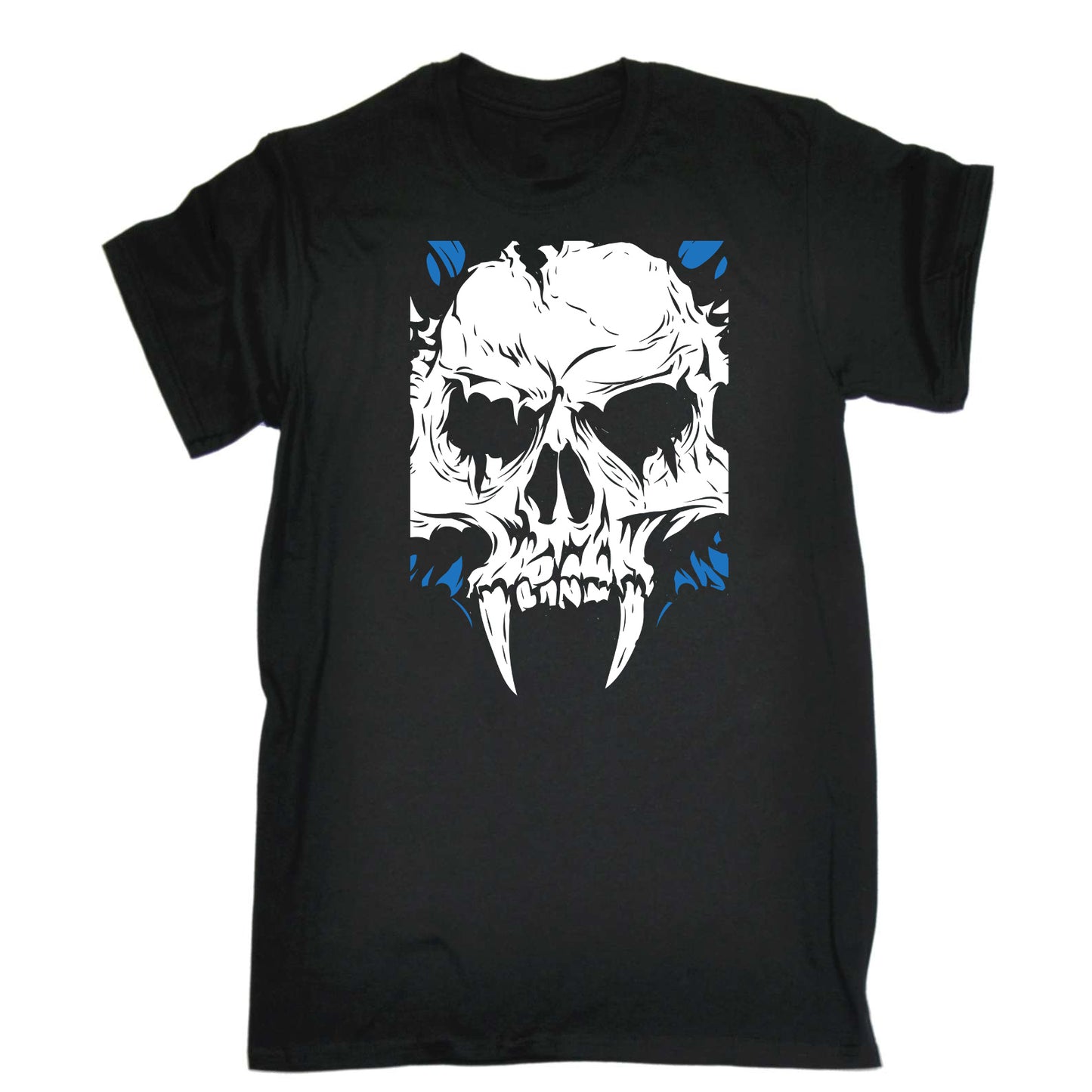 Vampire Skull - Mens Funny T-Shirt Tshirts
