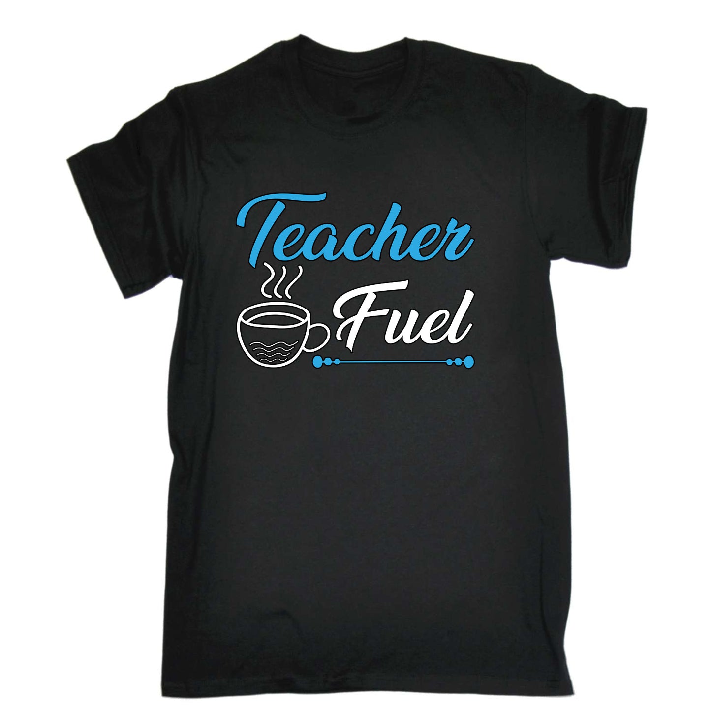 Teacher Fuel Coffee - Mens Funny T-Shirt Tshirts