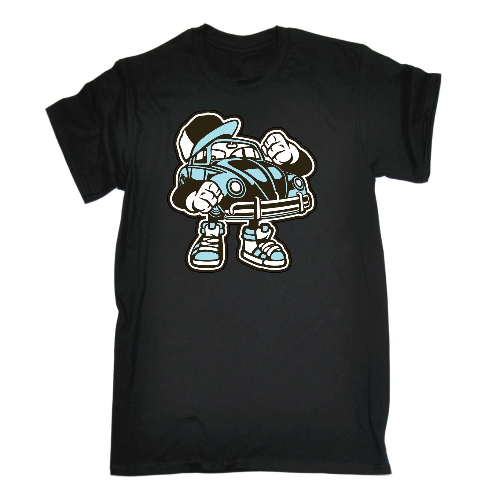 Street Car Retro Cartoon - Mens Funny T-Shirt Tshirts