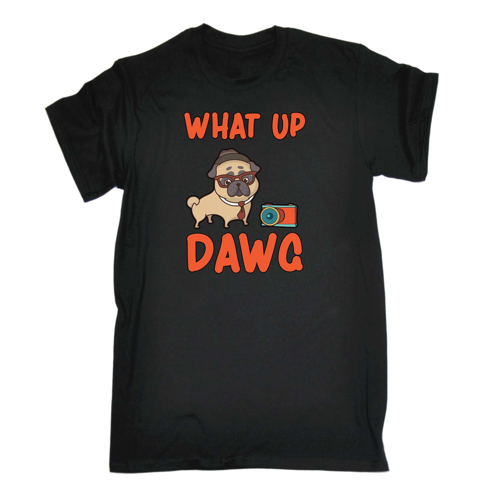 Whats Up Dawg Dogs Dog Pet Animal - Mens Funny T-Shirt Tshirts