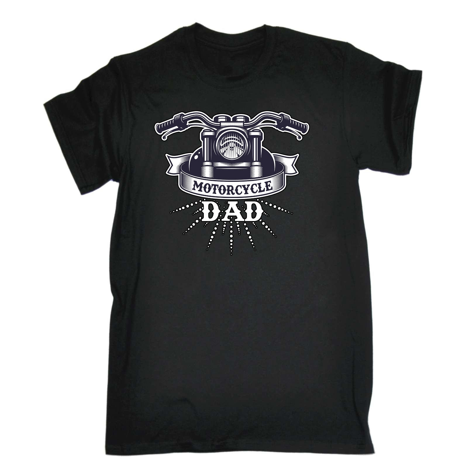 Motorcycle Dad Daddy Motorbike - Mens Funny T-Shirt Tshirts