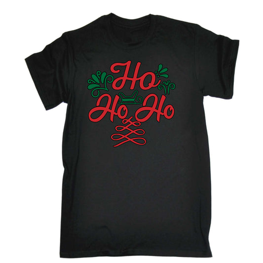 Ho Ho Ho Christmas Santa Xmas - Mens Funny T-Shirt Tshirts
