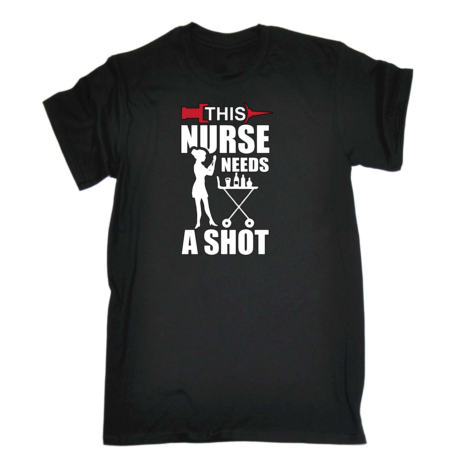 Nurse Drinking - Mens Funny T-Shirt Tshirts