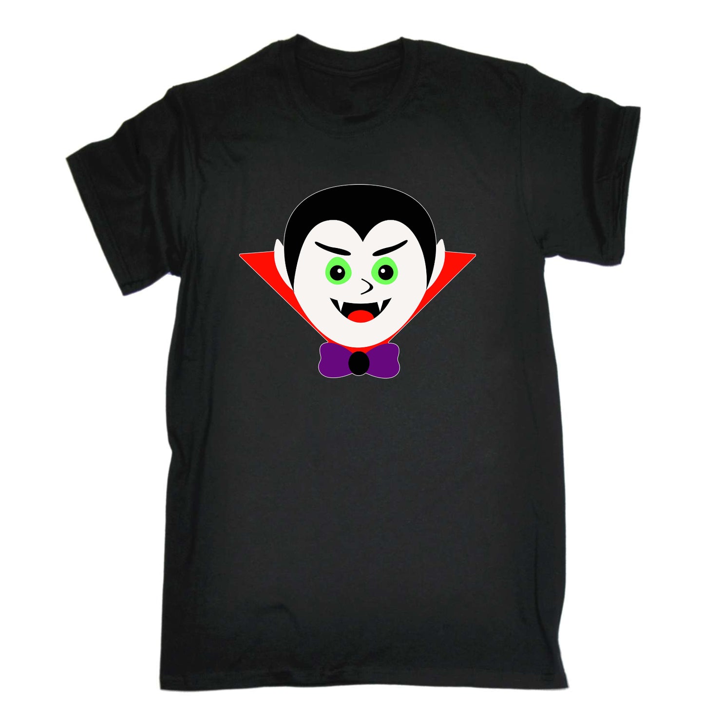 Vampire Halloween Cartoon - Mens Funny T-Shirt Tshirts