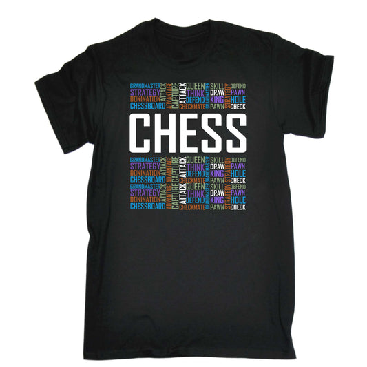 Chess Player Strategy Game Games - Mens Funny T-Shirt Tshirts